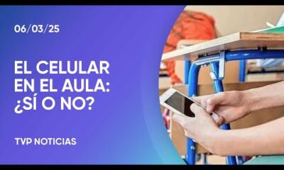 Educación: el debate de los celulares en el aula