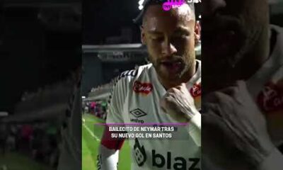 El baile de Neymar despuÃ©s de marcar un GOLAZO de tiro libre ðº