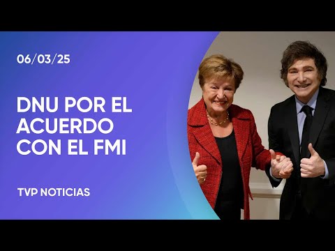 El Gobierno anunció que emitirá un DNU por el acuerdo con el FMI