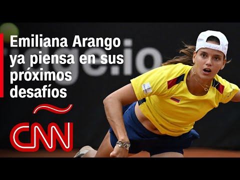 Emiliana Arango destaca su participación en el torneo WTA 500 de Mérida