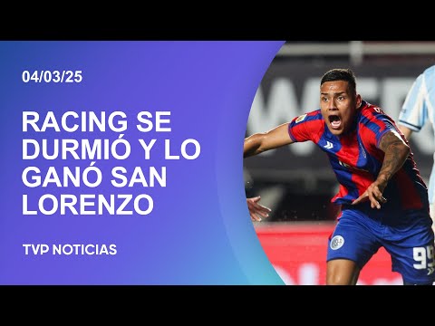 En un partidazo, San Lorenzo venció a Racing en el Nuevo Gasómetro