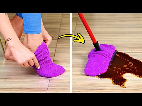 🤯🧹 ¡TRUCOS INCREÍBLES DE LIMPIEZA CON OBJETOS COTIDIANOS!