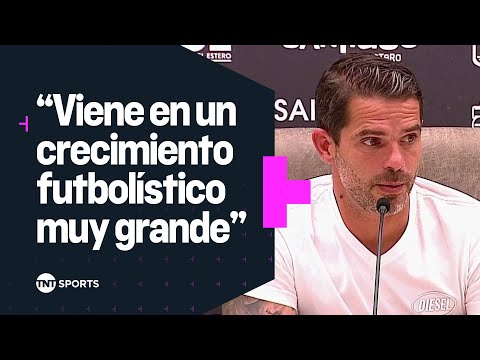Fernando #Gago elogiÃ³ y destacÃ³ el crecimiento futbolÃ­stico de Milton #Delgado