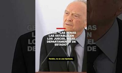 Gertz: “Las penas las establecen los jueces, no el Departamento de Estado”
