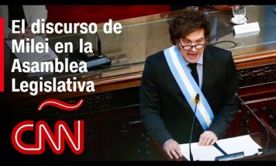 “Hoy el país es radicalmente distinto a lo que era hace un año”: Milei en la Asamblea Legislativa