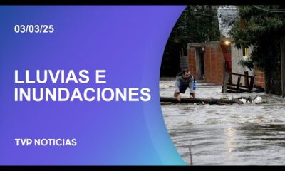 Inundaciones en el AMBA por las fuertes lluvias