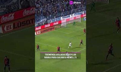 La TREMENDA ATAJADA de KEYLOR NAVAS para darle el triunfo a Newell’s ð´â«ð§¤