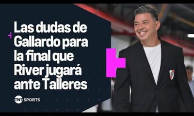 Las DUDAS de Marcelo GALLARDO en el ATAQUE para la FINAL que RIVER jugarÃ¡ ante TALLERES