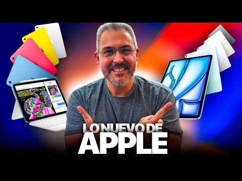 Lo nuevo de Apple con los iPad Air de 11 y 13 con M3 y iPad con A16