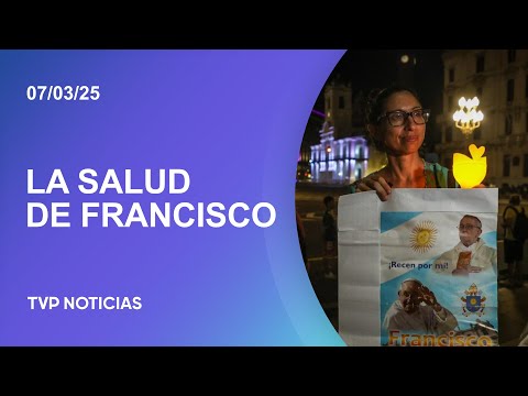 Marcha de antorchas por la salud del Papa