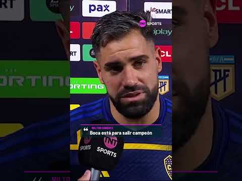 Milton Giménez fue categórico tras el triunfo de Boca ante Central Córdoba Milton Giménez fue categórico tras el triunfo de Boca ante Central Córdoba