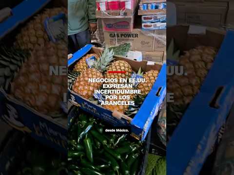 Negocios en EE.UU. expresan incertidumbre por los aranceles Negocios en EE.UU. expresan incertidumbre por los aranceles