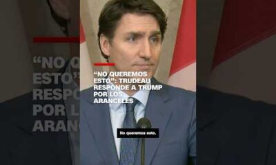 “No queremos esto”: Trudeau responde a Trump por los aranceles