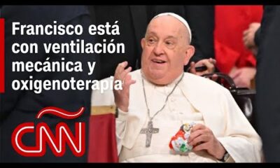 Papa Francisco continúa alternando la ventilación mecánica no invasiva y la oxigenoterapia
