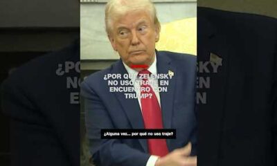 ¿Por qué Zelensky no usó traje en su encuentro con Trump?