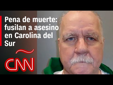 Recluso de Carolina del Sur es fusilado en la primera ejecución de este tipo en EE.UU. desde 2010