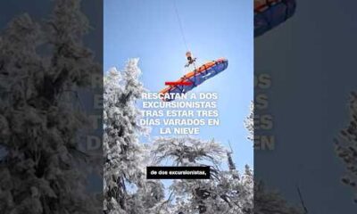 Rescatan a dos excursionistas tras estar tres días varados en la nieve