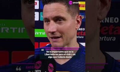 “SÃ LO IMPORTANTE QUE ES LA LIBERTADORES PARA EL CLUB Y ES ALGO QUE TODAVÃA DUELE”