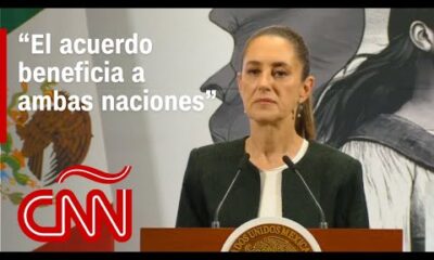 Sheinbaum celebra suspensión de aranceles de Trump a México: “El acuerdo beneficia a ambas naciones”