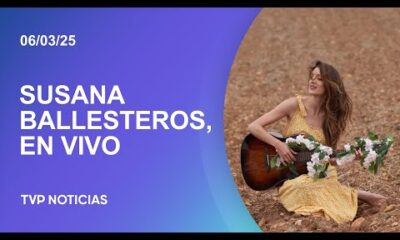 Susana Ballesteros, en vivo en TV Pública Noticias