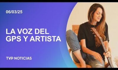 Susana Ballesteros, una artista multifacética que es la voz del GPS