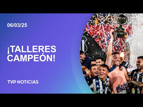 Talleres venció a River y es campeón de la Supercopa Internacional
