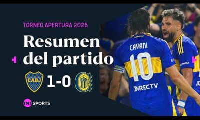 TRIUNFO de BOCA ante CENTRAL en una NOCHE CALIENTE ð¥ | #Boca 1-0 #RosarioCentral | Resumen