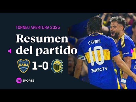 TRIUNFO de BOCA ante CENTRAL en una NOCHE CALIENTE ð¥ | #Boca 1-0 #RosarioCentral | Resumen