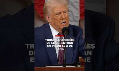 Trump: aranceles de EE.UU. entran en vigor el 2 de abril
