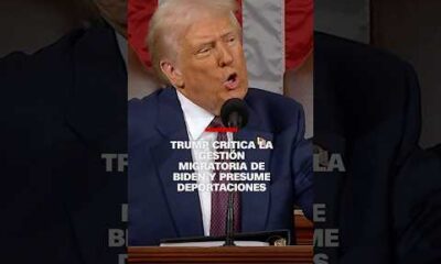 Trump critica la gestión migratoria de Biden y presume deportaciones