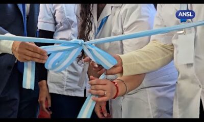 Claudio Poggi inauguró CAPS en Serranías Puntanas