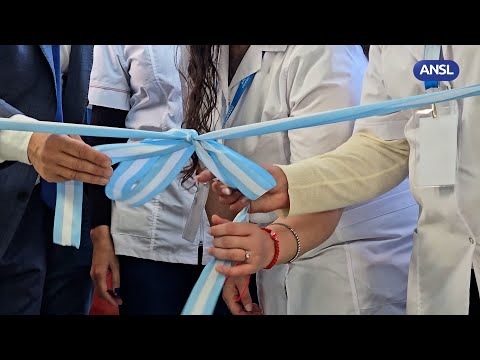 Claudio Poggi inauguró CAPS en Serranías Puntanas