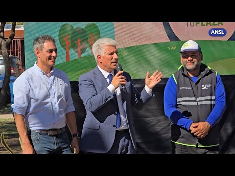 La plaza del barrio 1° de Mayo luce renovada con obras y nuevos juegos: palabras de Claudio Poggi La plaza del barrio 1° de Mayo luce renovada con obras y nuevos juegos: palabras de Claudio Poggi