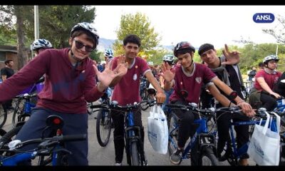 400 estudiantes de Merlo recibieron sus bicicletas