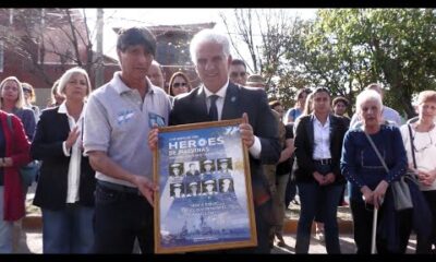 A 43 años de su hundimiento, Poggi rindió homenaje a los caídos del crucero ARA General Belgrano