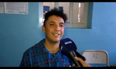 Lucas Mercado, presidente de la mesa 279 de la Escuela Normal ‘Juan Pascual Pringles’