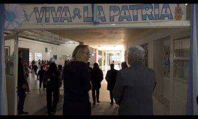 Poggi visitó el Centro Educativo N°3 ‘Eva Perón’