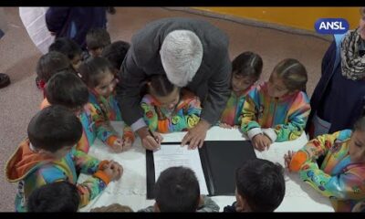 Poggi visitó la escuela N°175 ‘General José de San Martín’