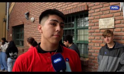 Alan Arrieta, alumno del Centro Educativo N°14