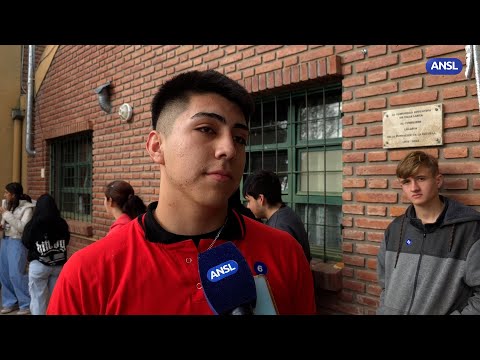 Alan Arrieta, alumno del Centro Educativo N°14