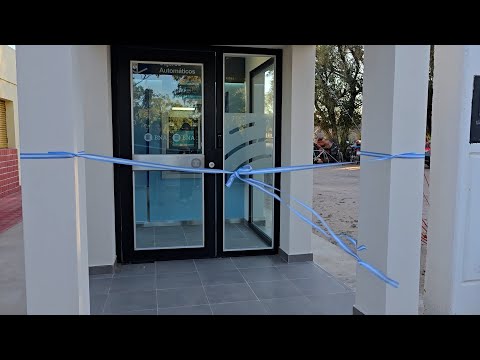 Carolina Salinas, intendenta de Los Manantiales habla sobre la inauguración del cajero BNA Carolina Salinas, intendenta de Los Manantiales habla sobre la inauguración del cajero BNA