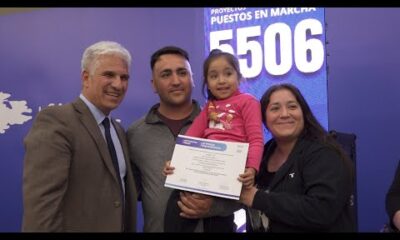 Claudio Poggi felicitó a los más de 600 emprendedores que recibieron apoyo económico del Gobierno