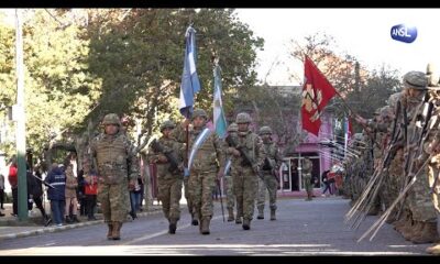 Con honor, soldados del Ejército Argentino juraron lealtad a la Bandera