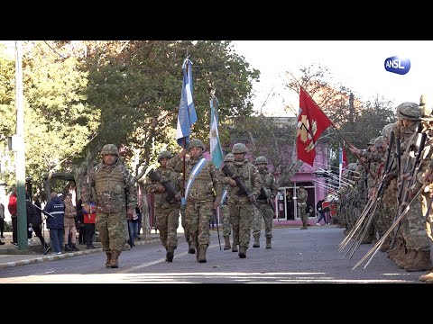 Con honor, soldados del Ejército Argentino juraron lealtad a la Bandera