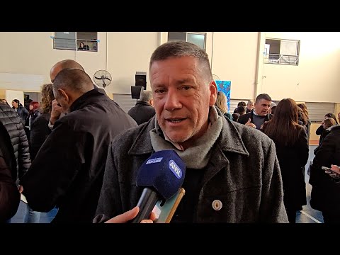 Miguel Pedernera, rector del Nivel Secundario del Colegio Santa María – Tobías Gómez, estudiante