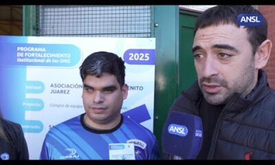 Nicolás Arias, entrenador en Club ‘Los de Acero’ Goaball