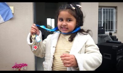 Nuevas viviendas en Papagayos: cinco familias ya tienen su hogar propio