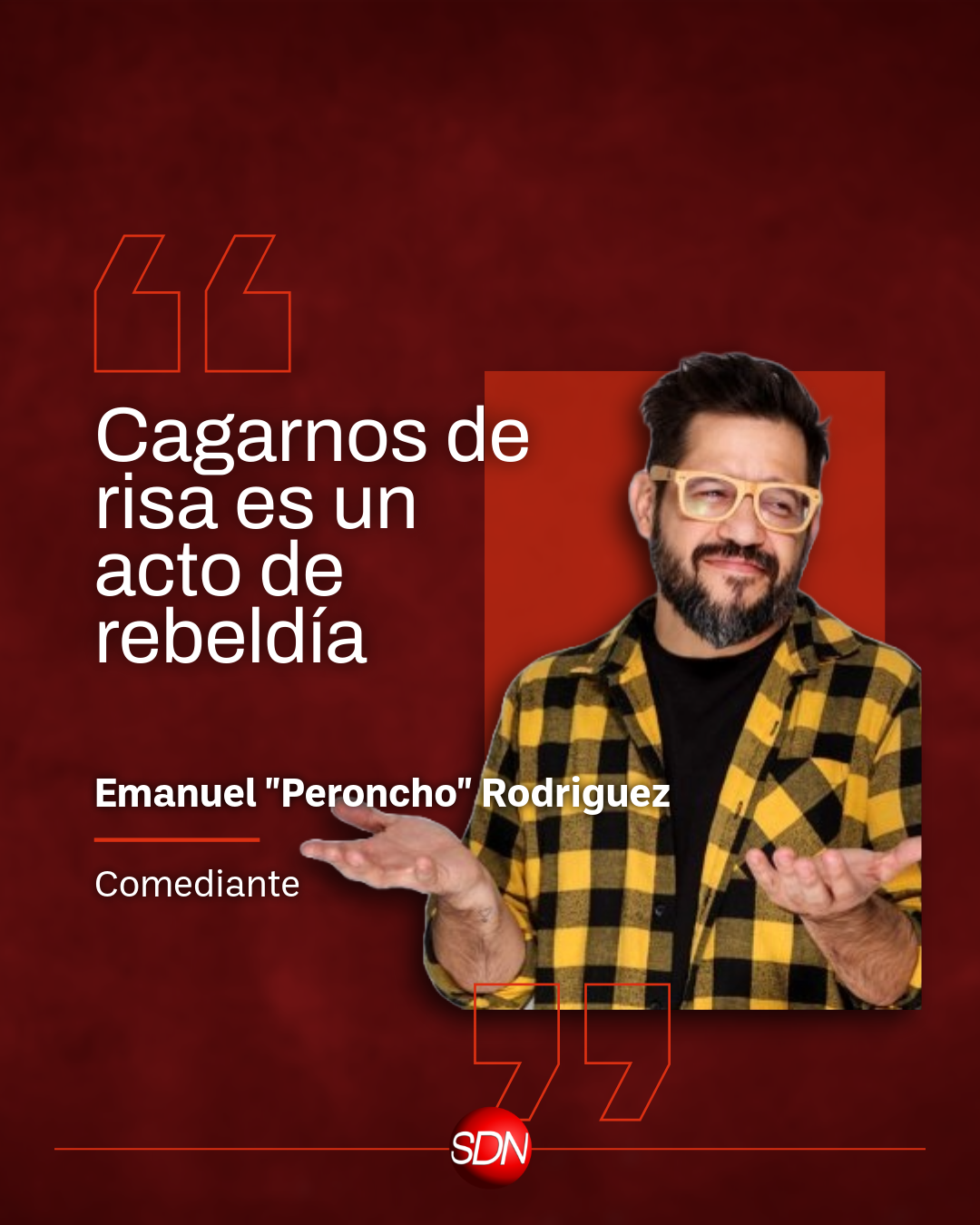 Emanuel “Peroncho” Rodríguez se presentará en Comuna Club