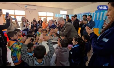 Claudio Poggi, goberndor de San Luis – Escuela San Martín