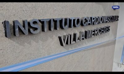 El Gobernador acompañó las obras de renovación del Instituto Cardiovascular de Villa Mercedes